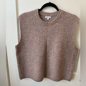 Reitmans Taupe Sleeveless Sweater